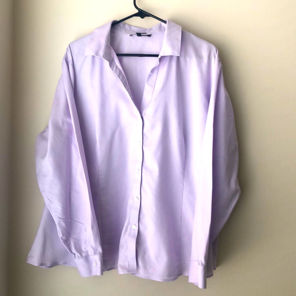 Jones New York Lilac Long Sleeve